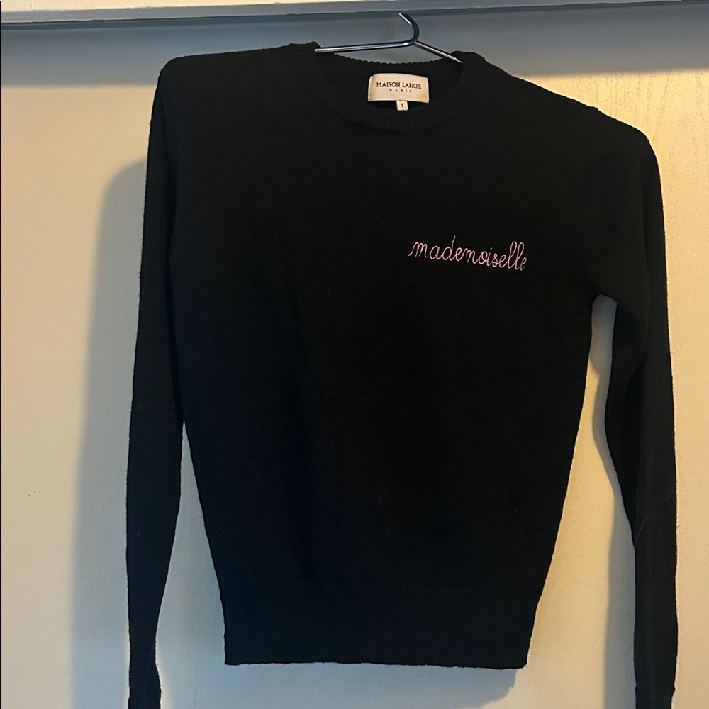 Black Crew Neck Sweater